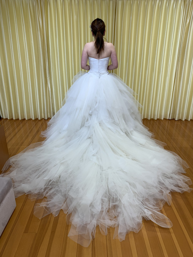 あーこさんのウエディングドレスの写真