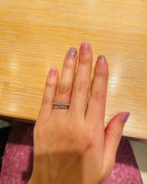 saaliiさんの結婚指輪の写真