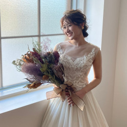 knさんのウエディングドレスの写真