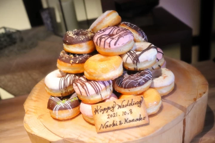 knさんのウエディングケーキの写真