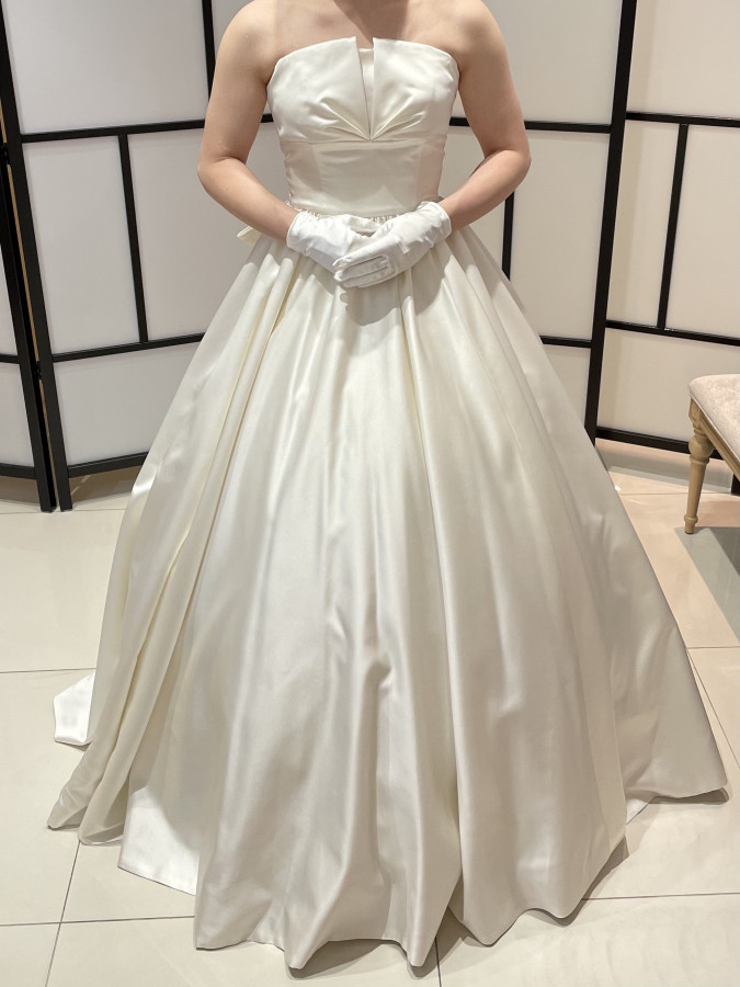 ちゃこさんのウエディングドレスの写真