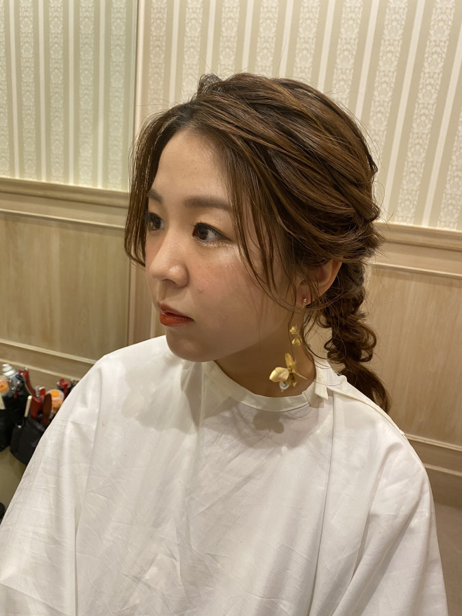 kahoさんのヘアメイクの写真