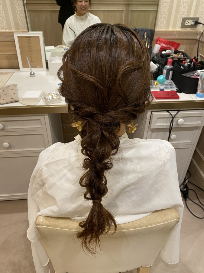 kahoさんのヘアメイクの写真