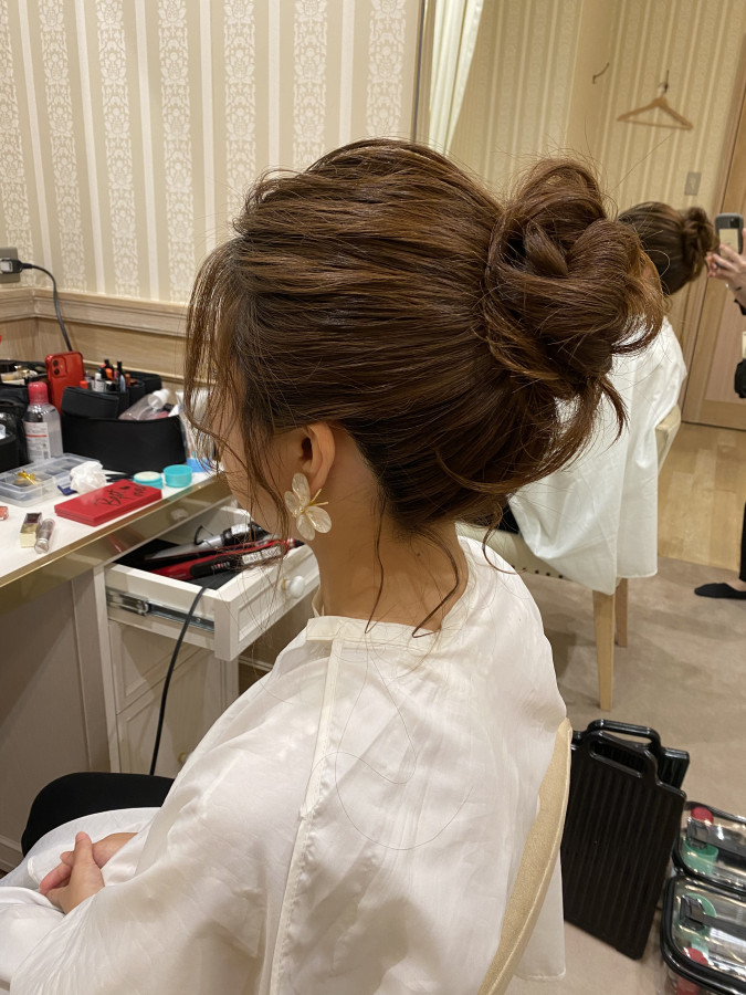 kahoさんのヘアメイクの写真