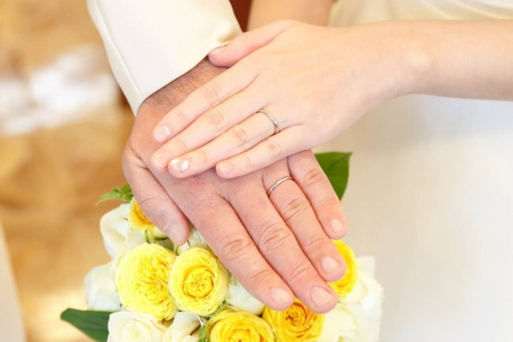 かなへいさんの結婚指輪の写真