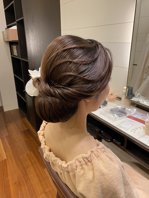 ちはるさんのヘアメイクの写真