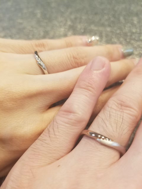 ひろみさんの結婚指輪の写真