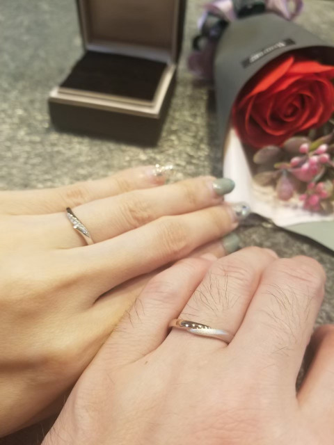 ひろみさんの結婚指輪の写真