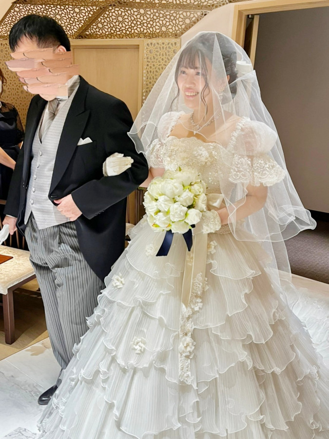 raさんのウエディングドレスの写真