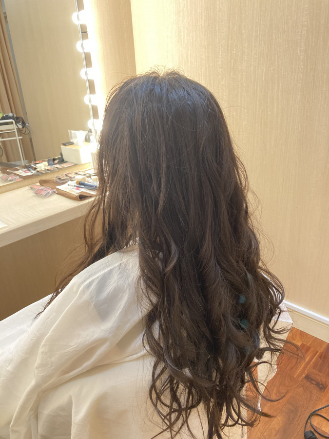 まあさんのヘアメイクの写真