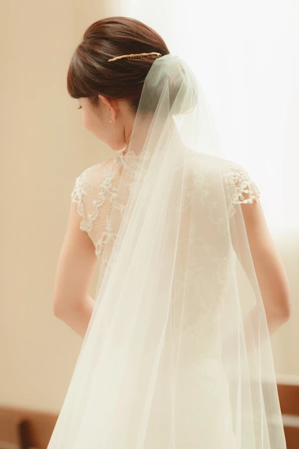 minさんのウエディングドレスの写真