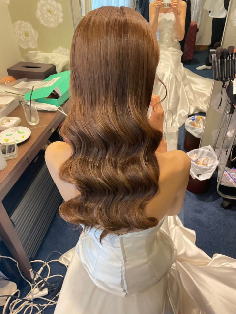 カッキーさんのヘアメイクの写真