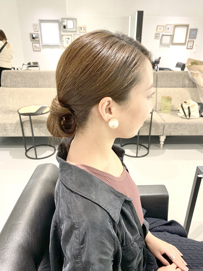 あやねさんのヘアメイクの写真