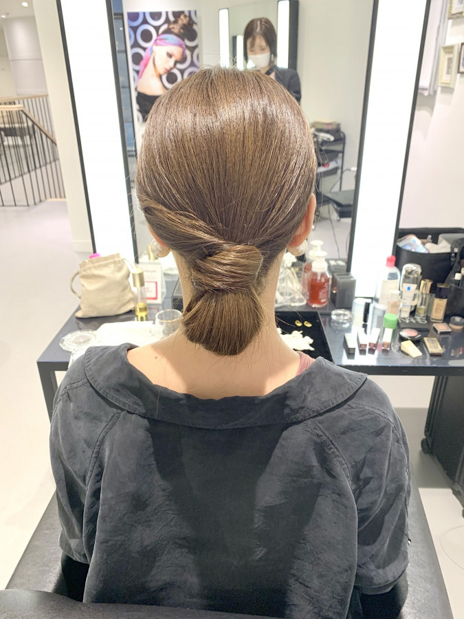 あやねさんのヘアメイクの写真