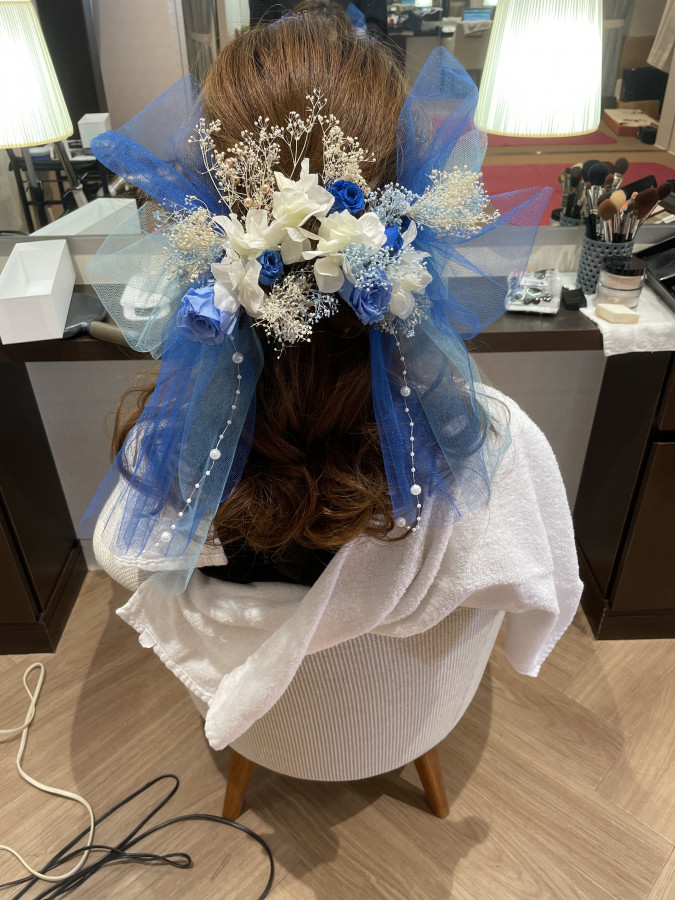 ちょぬさんのヘアメイクの写真