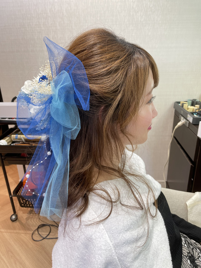 ちょぬさんのヘアメイクの写真