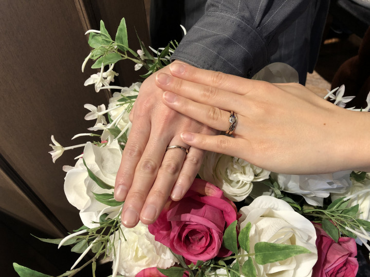 ゆーさんの結婚指輪の写真