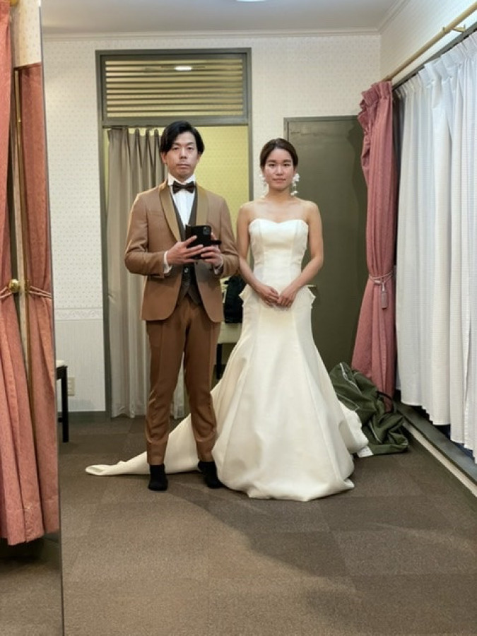のだちんさんのウエディングドレスの写真