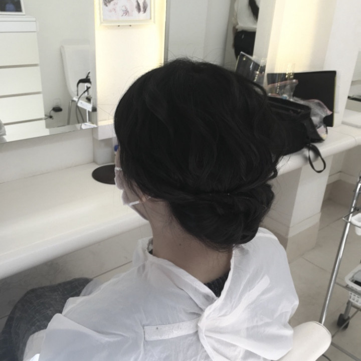 アッサンさんのヘアメイクの写真