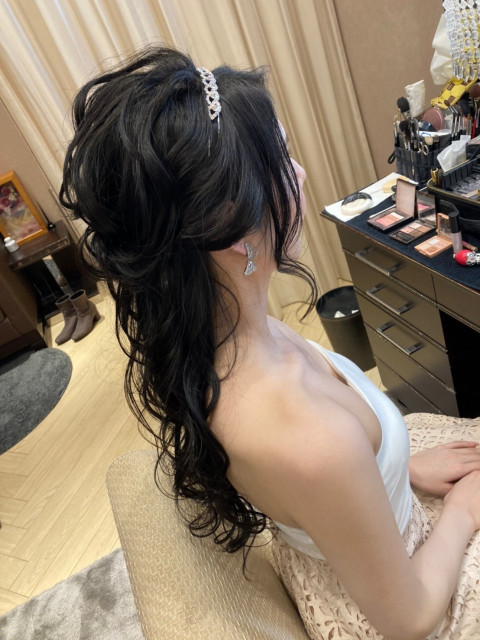 yuiさんのヘアメイクの写真