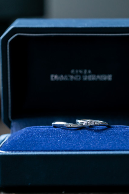 みささんの結婚指輪の写真