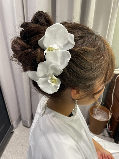 まいまいさんのヘアメイクの写真