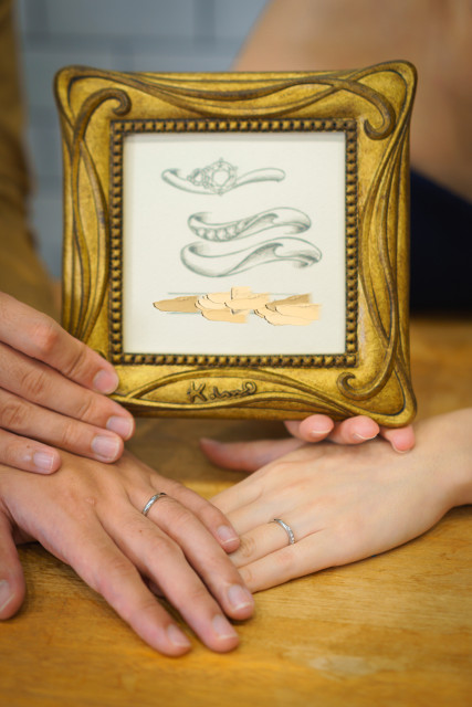 riiさんの結婚指輪の写真