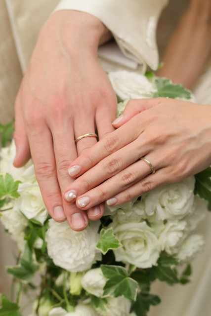 ネコタロウさんの結婚指輪の写真