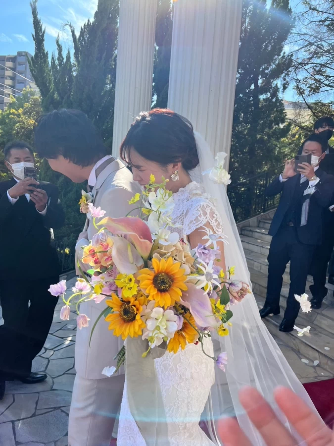 明るくあたたかい結婚式