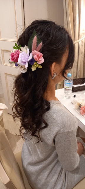 マドカさんのヘアメイクの写真