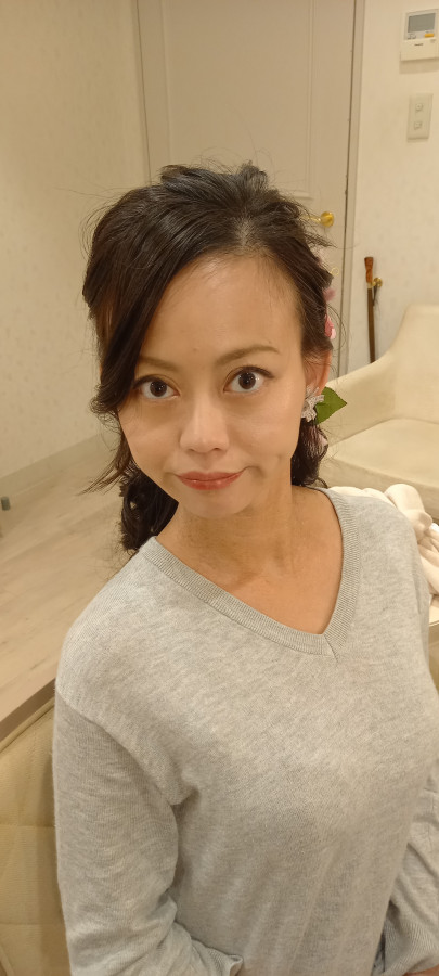 マドカさんのヘアメイクの写真