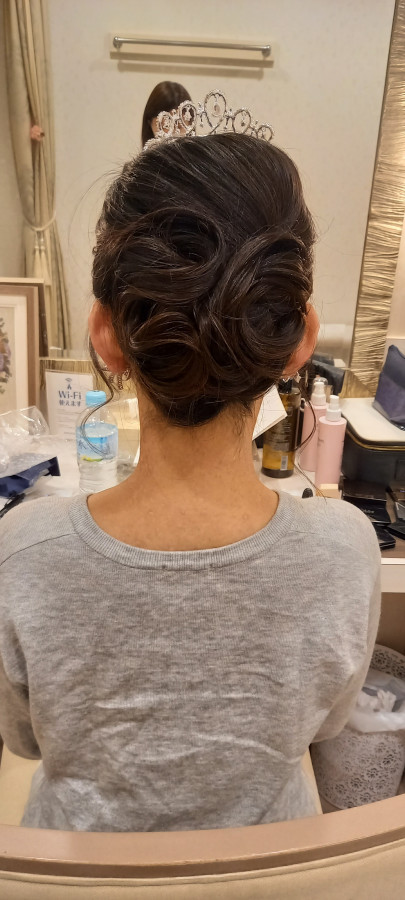 マドカさんのヘアメイクの写真