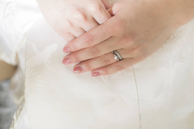 ひなちゃんまんさんの結婚指輪の写真