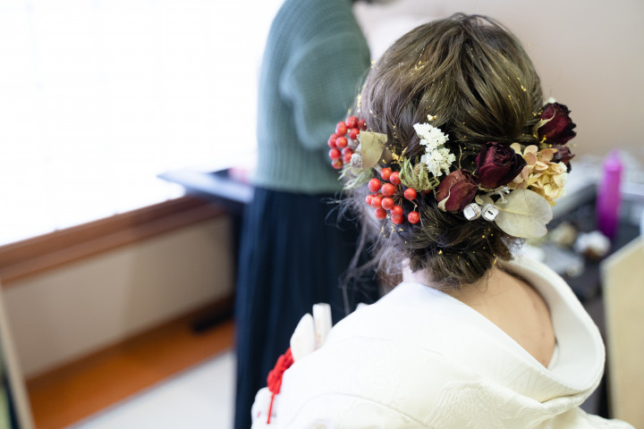 そらさんのヘアメイクの写真