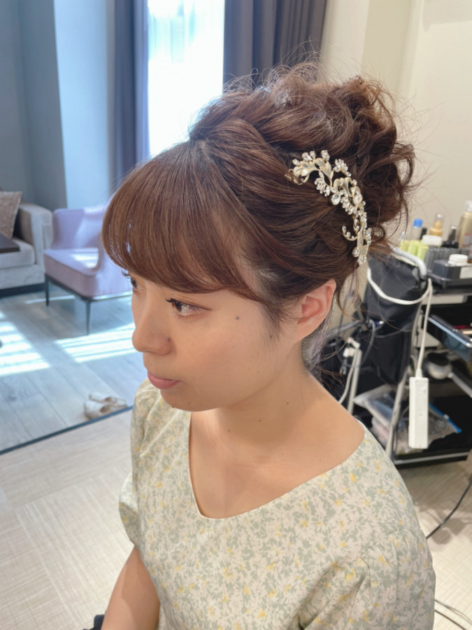 なーちゃんさんのヘアメイクの写真