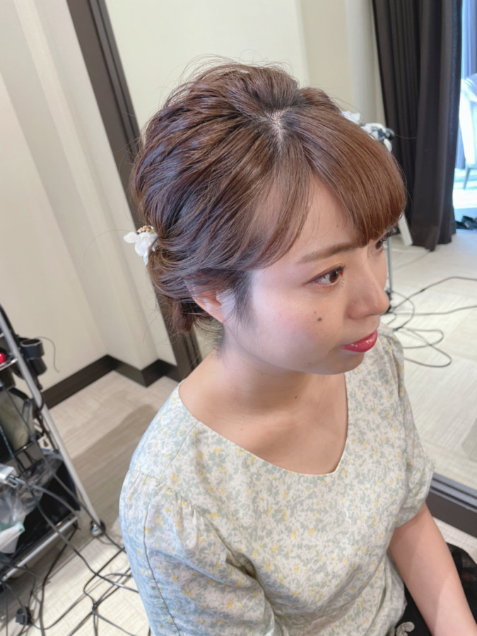 なーちゃんさんのヘアメイクの写真