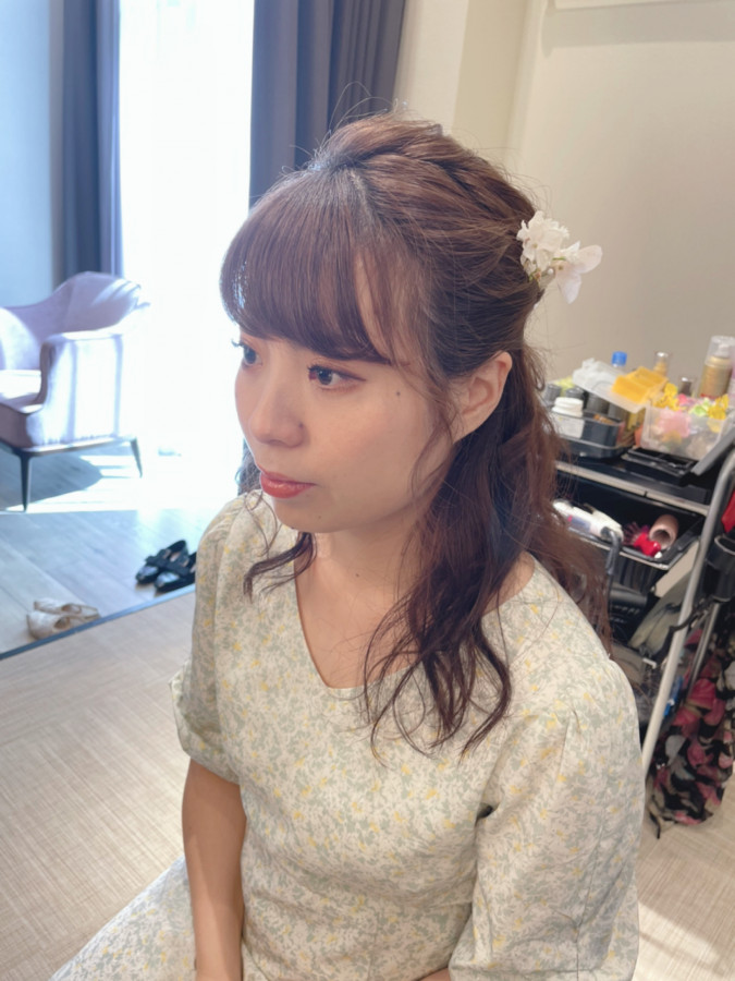 なーちゃんさんのヘアメイクの写真