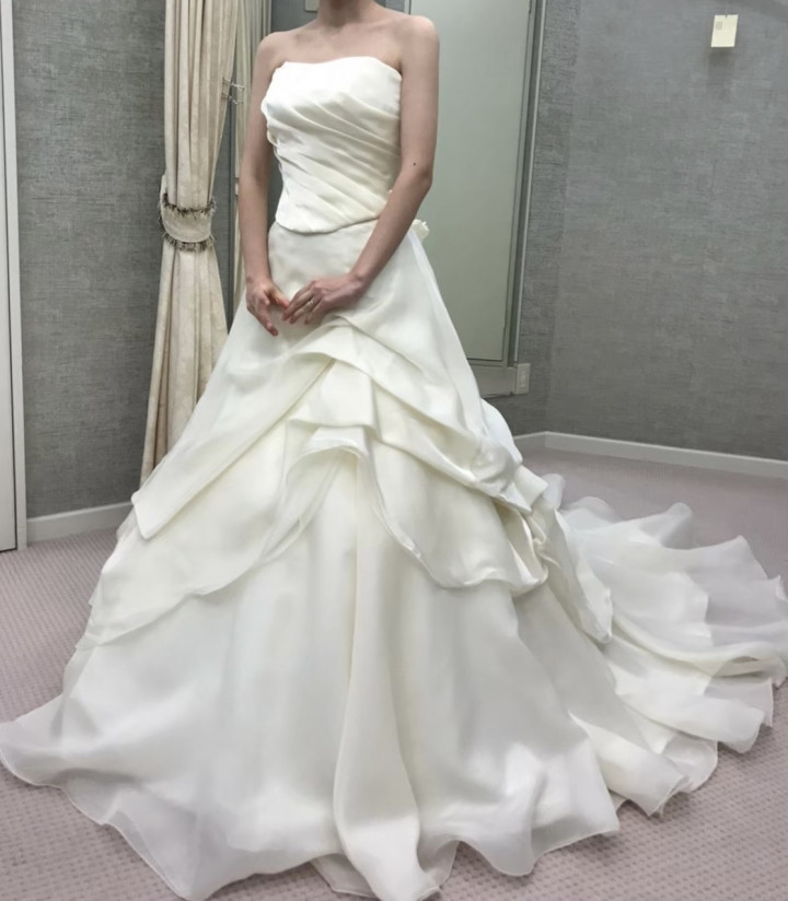 にゃんさんのウエディングドレスの写真
