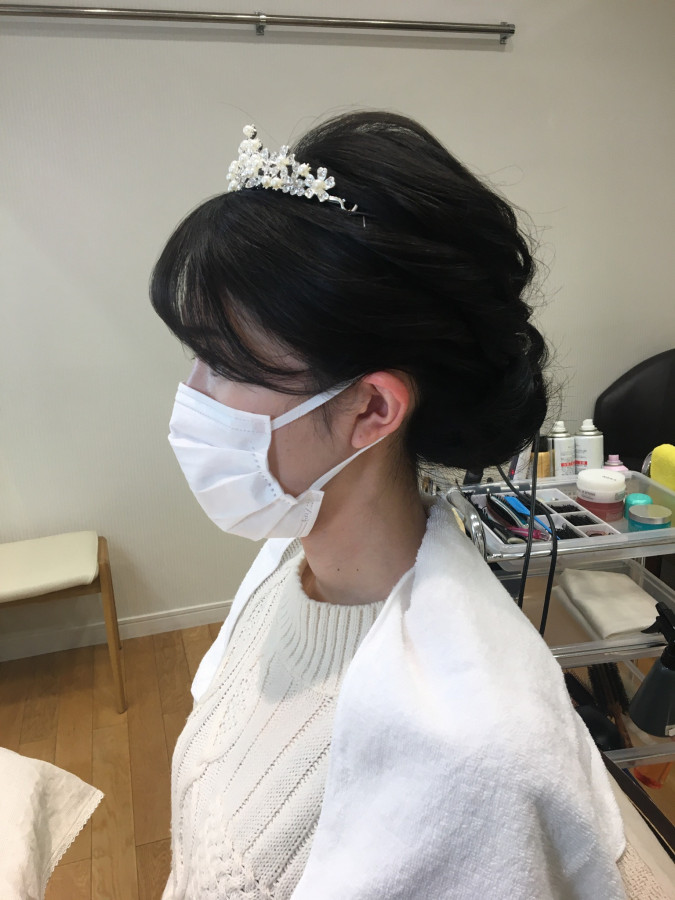 にゃんさんのヘアメイクの写真