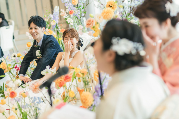 ふかなつさんの装花の写真