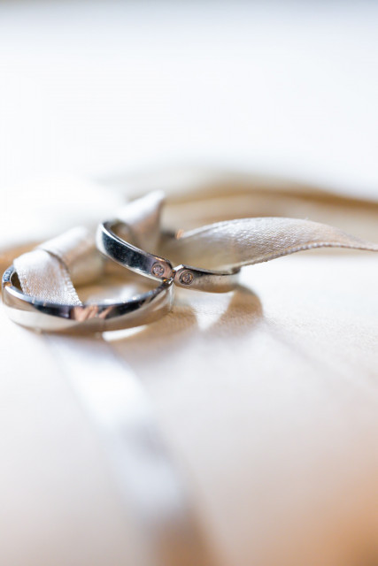 ぴいさんの結婚指輪の写真