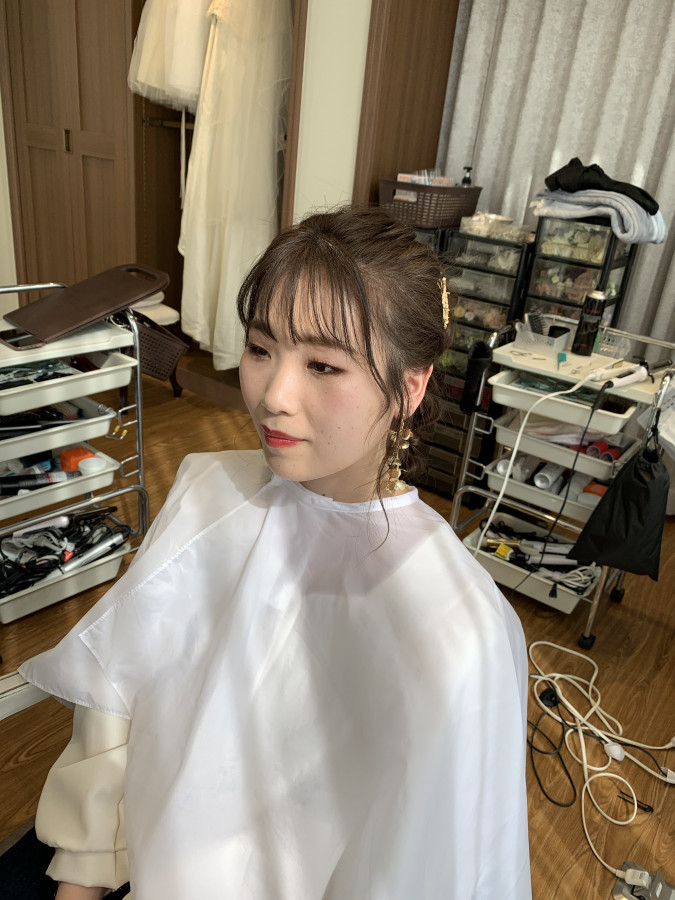 たみさんのヘアメイクの写真