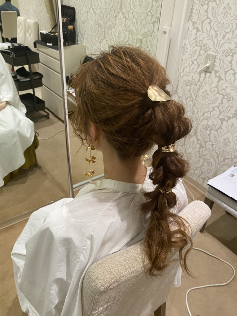 yuuuさんのヘアメイクの写真