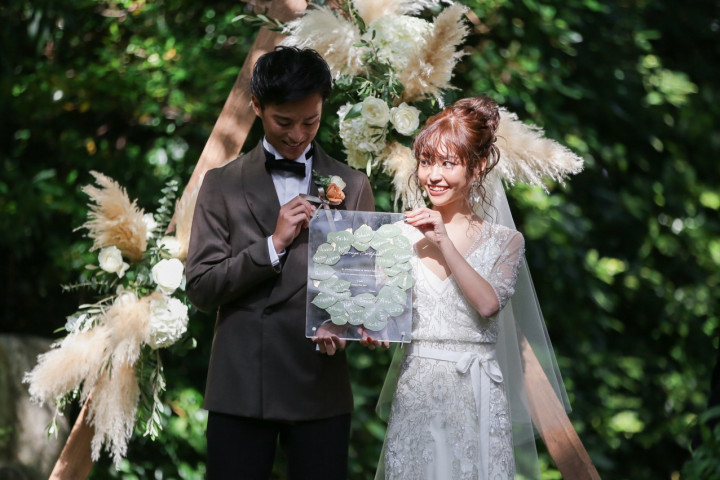 みーさんの結婚証明書の写真