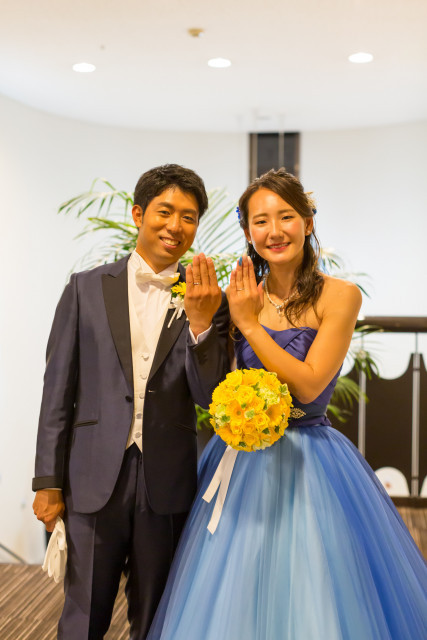 ももかさんの結婚指輪の写真