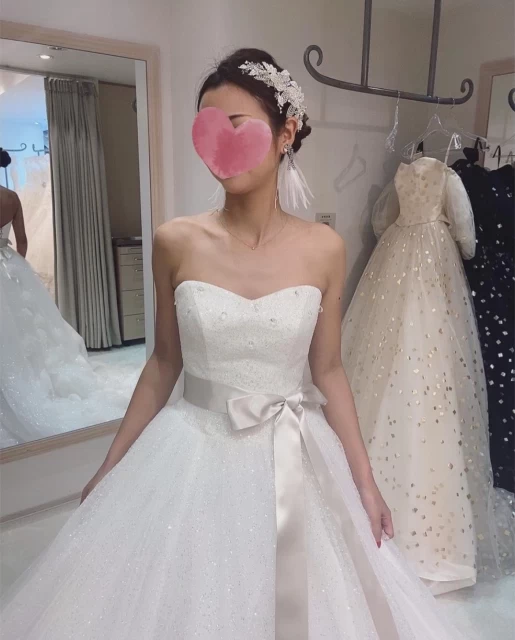 mashさんのウエディングドレスの写真