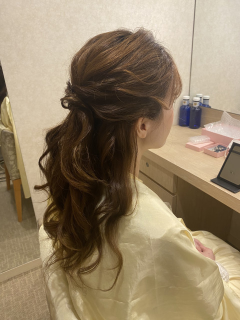 ma___wdさんのヘアメイクの写真