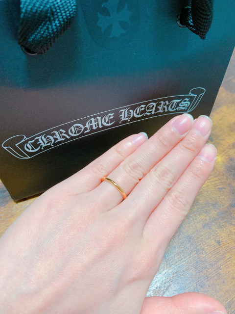 かほ子さんの結婚指輪の写真