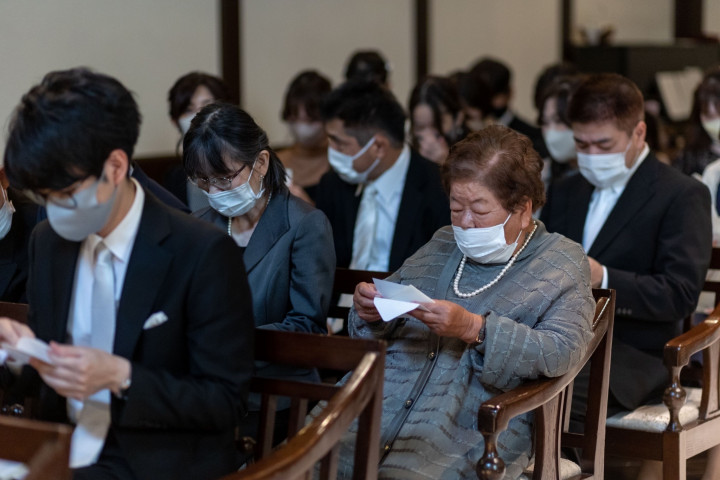 あやなさんのレターセレモニーの写真