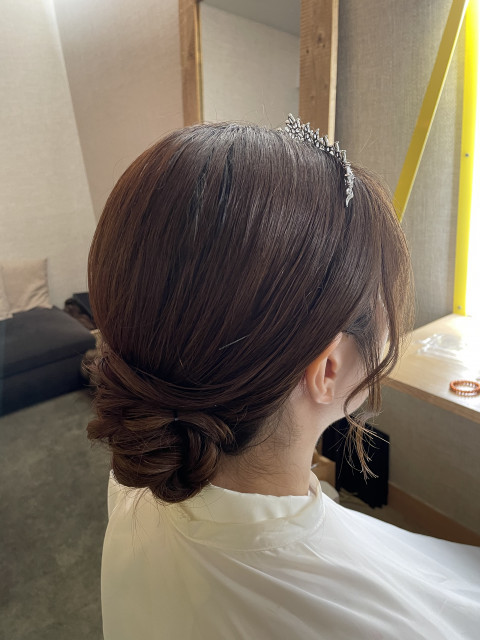 あきさんのヘアメイクの写真